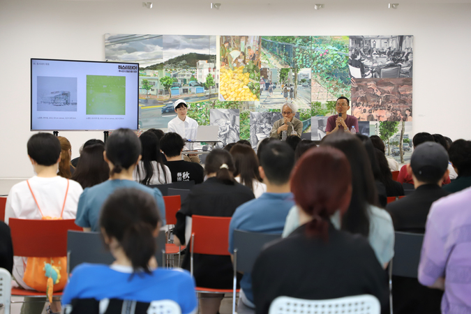 아티스트 토크 현장 사진 Ⓒ일민미술관