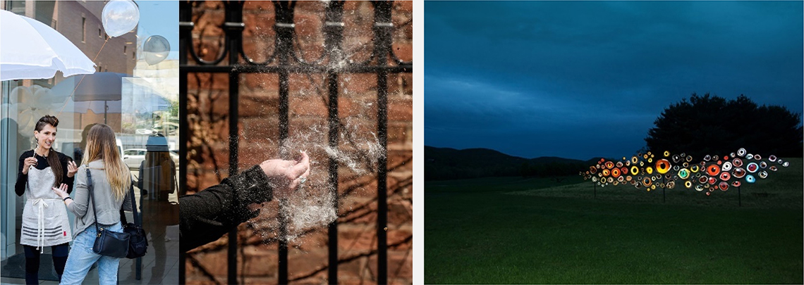 Milkweed Dispersal Balloons, Birds Watching ⓒJenny Kendler