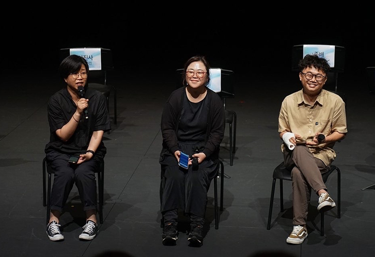 봄 작가, 겨울 무대 낭독 공연 Ⓒ한국문화예술위원회