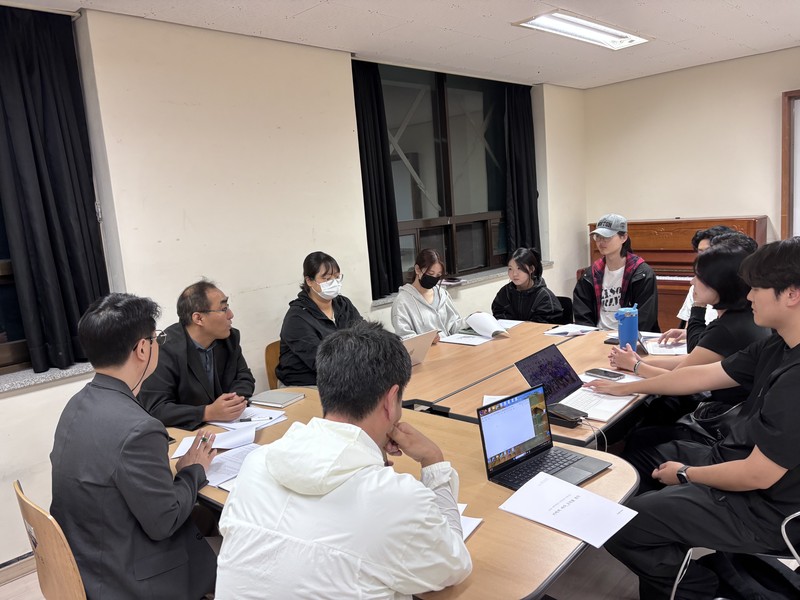 이머시브 거점사업 녹음작업 전 최종 리딩 멘토링