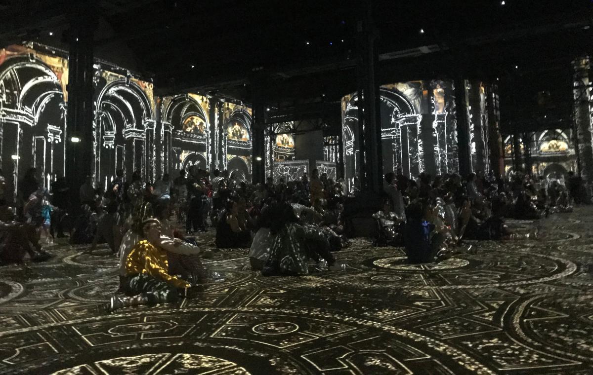 03.프랑스 파리의 아틀리에 데 뤼미에르(Atelier des Lumières)